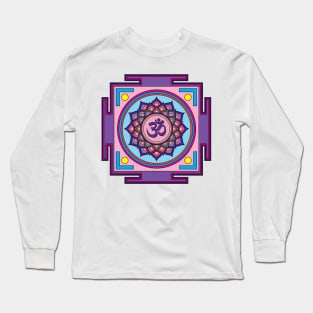 Om Mandala Long Sleeve T-Shirt